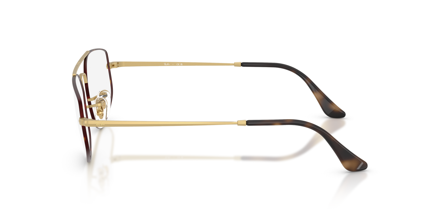 Ray-Ban RB6545 Explorer V Eyeglasses - Geometric Metal Frame