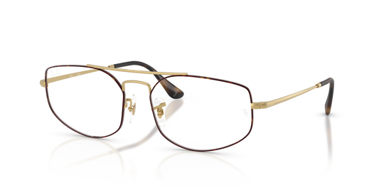 Ray-Ban RB6545 Explorer V Eyeglasses - Geometric Metal Frame