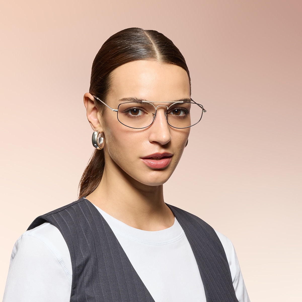 Ray-Ban RB6545 Explorer V Eyeglasses - Geometric Metal Frame