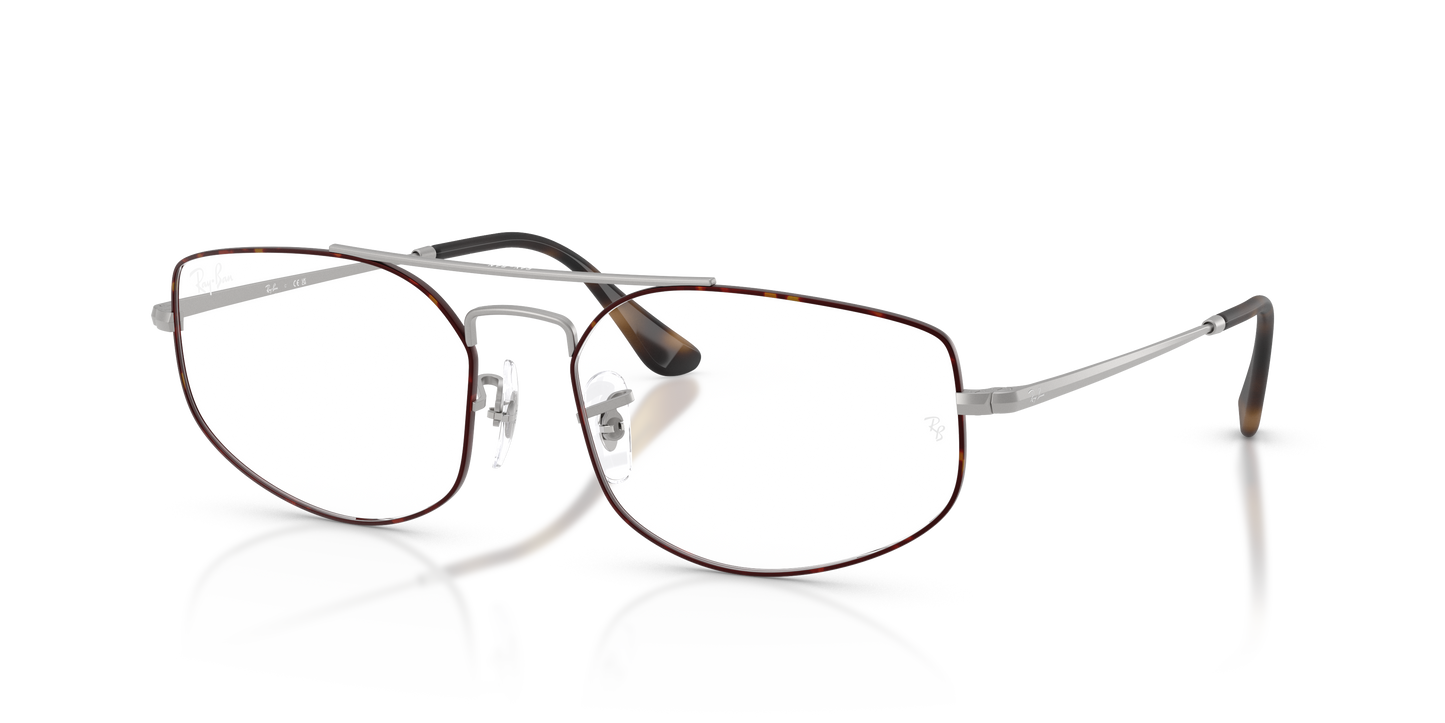 Ray-Ban RB6545 Explorer V Eyeglasses - Geometric Metal Frame