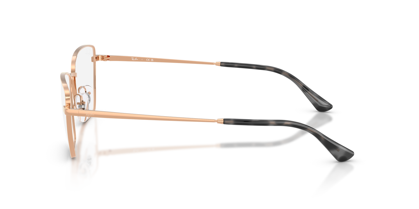 Ray-Ban RB6552 Drea Bio-Based Eyeglasses - Geometric Metal Frame