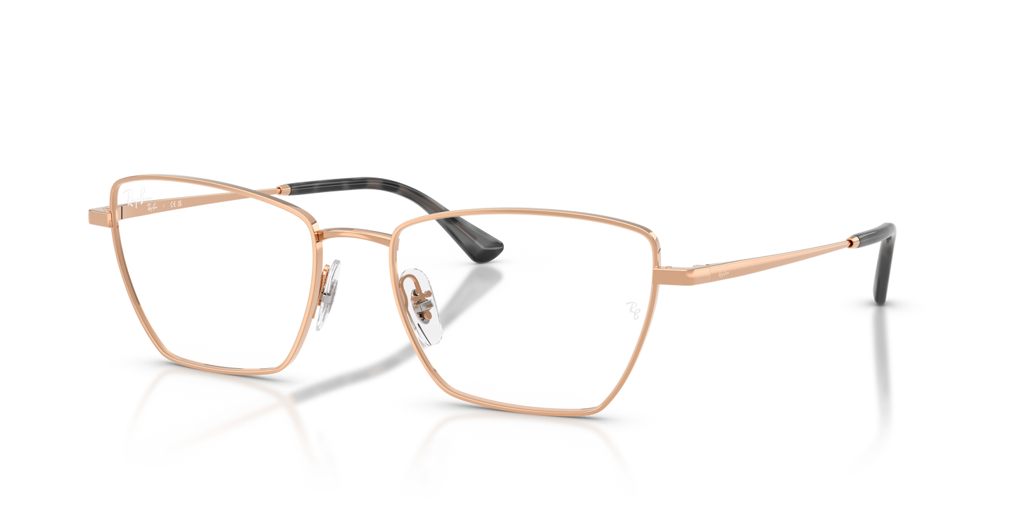 Ray-Ban RB6552 Drea Bio-Based Eyeglasses - Geometric Metal Frame