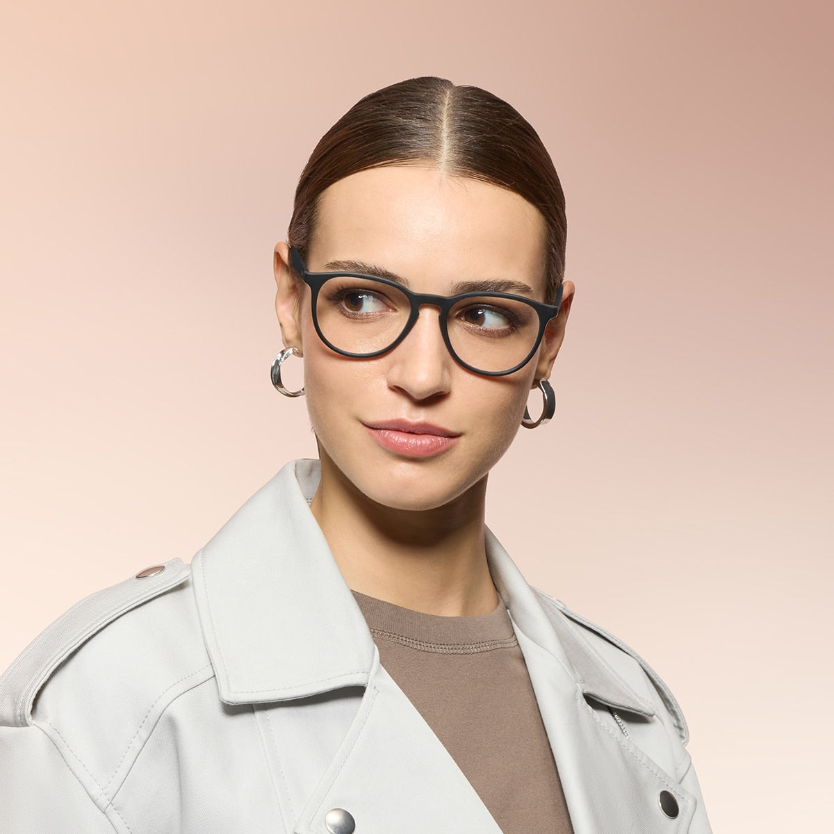 Ray-Ban RB7046 Erika Eyeglasses - Round Nylon Frame