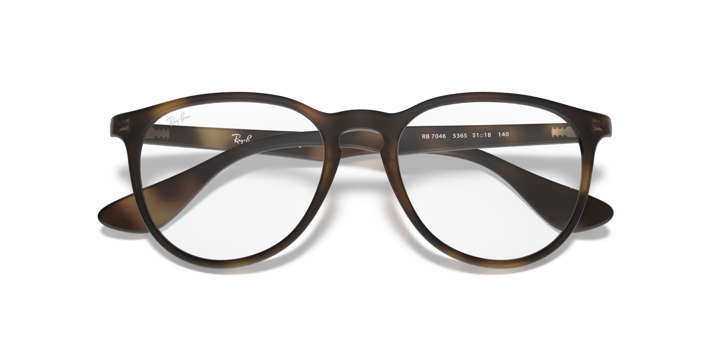 Ray-Ban RB7046 Erika Eyeglasses - Round Nylon Frame