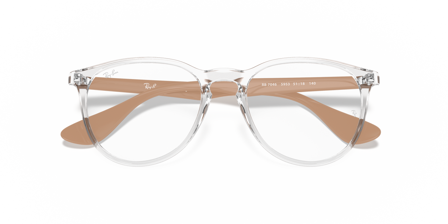 Ray-Ban RB7046 Erika Eyeglasses - Round Injected Frame