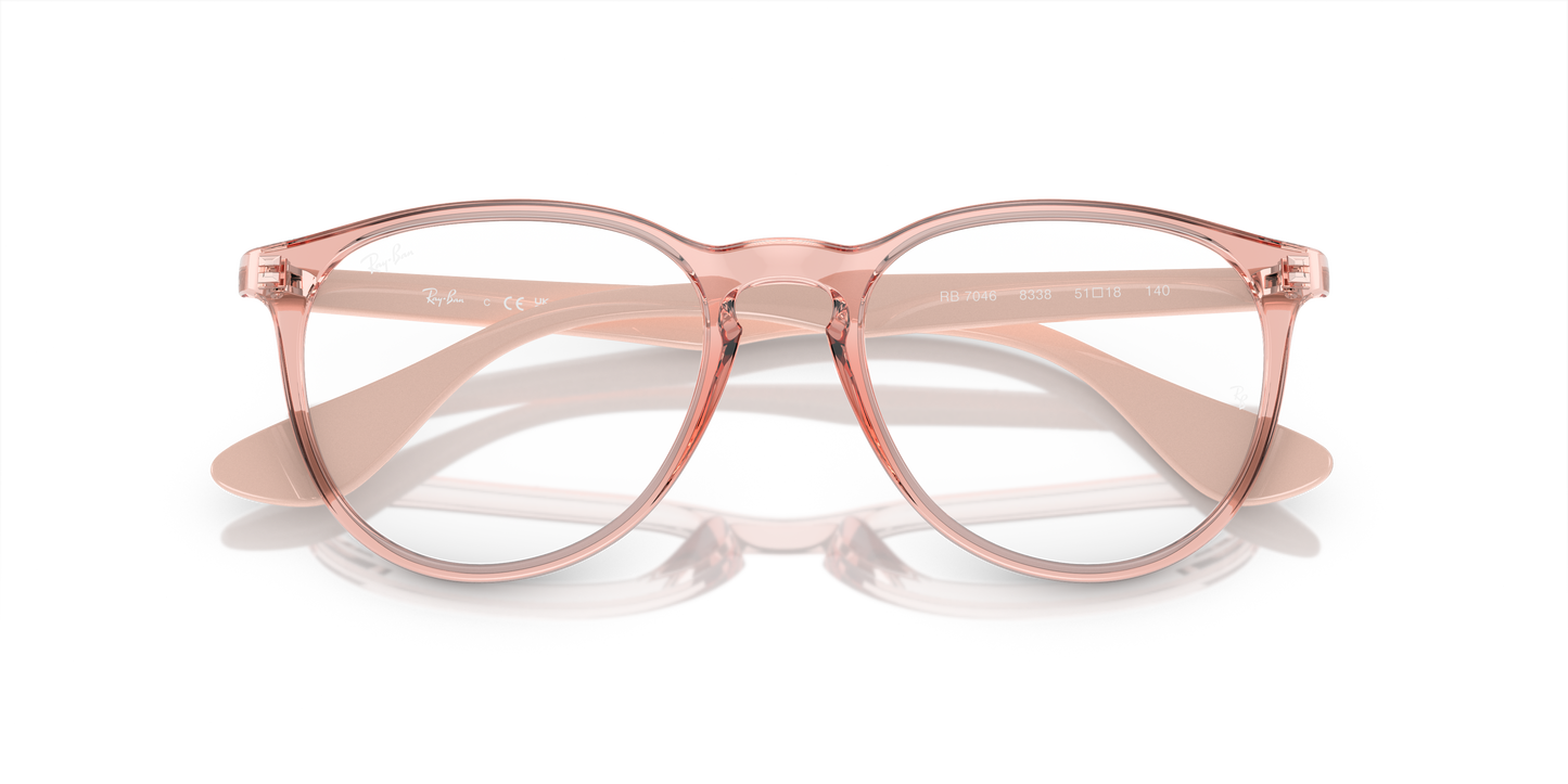 Ray-Ban RB7046 Erika Eyeglasses - Round Nylon Frame