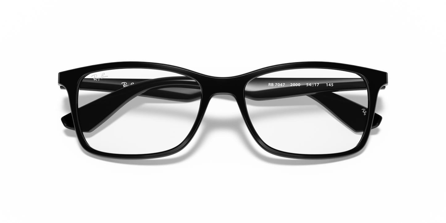 Ray-Ban RB7047 Eyeglasses - Square Nylon Frame