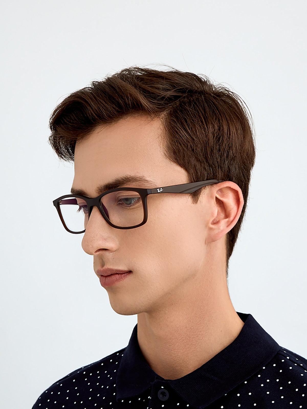 Ray-Ban RB7047 Eyeglasses - Square Nylon Frame