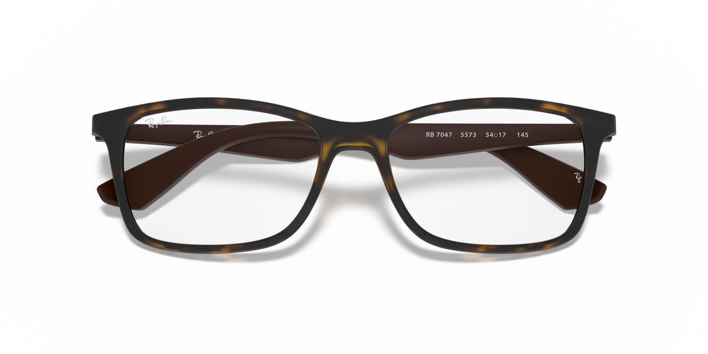 Ray-Ban RB7047 Eyeglasses - Square Injected Frame