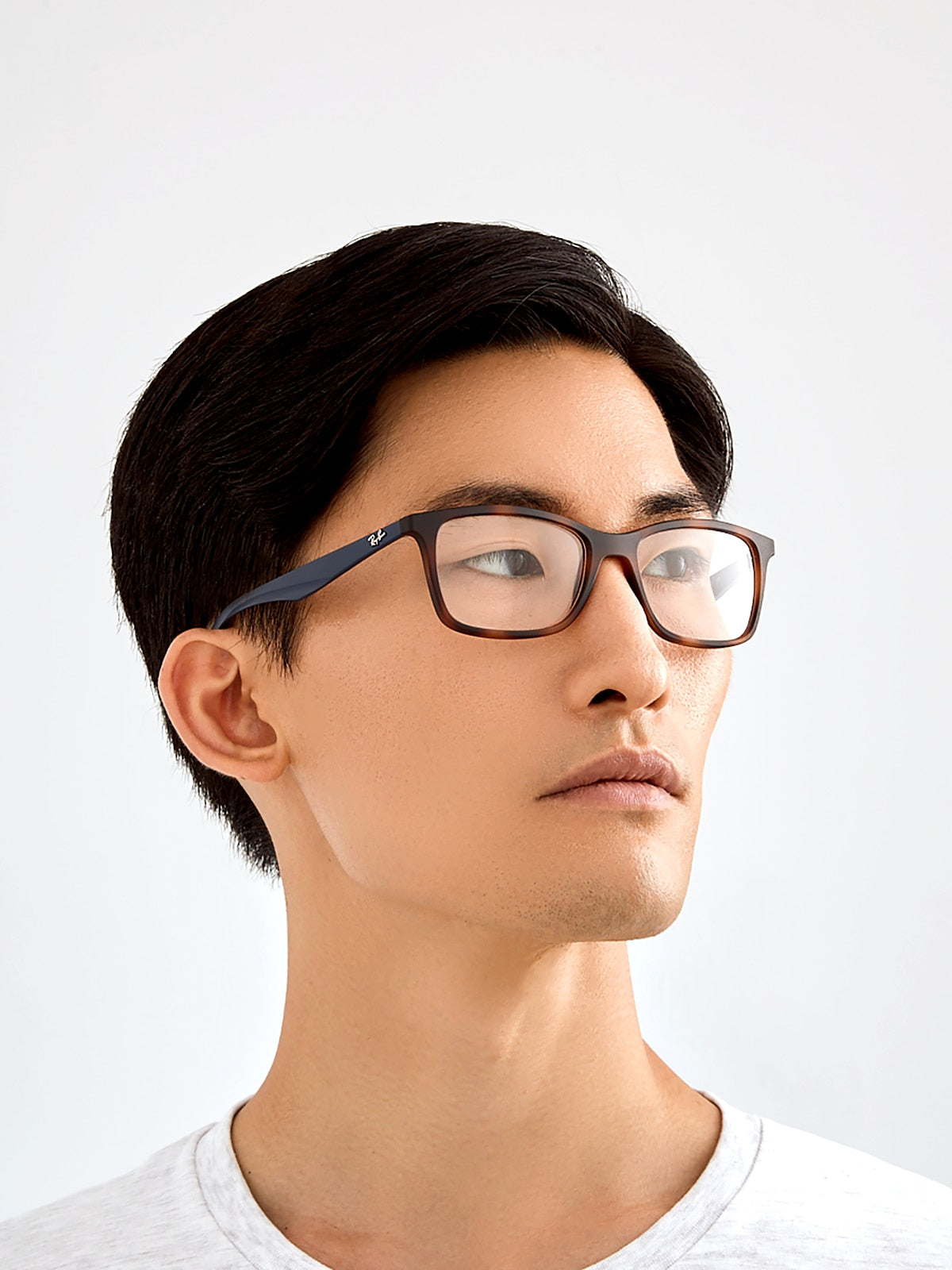 Ray-Ban RB7047 Eyeglasses - Square Nylon Frame