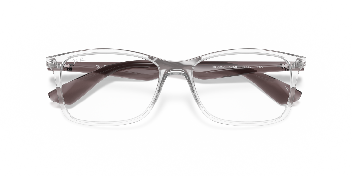 Ray-Ban RB7047 Eyeglasses - Square Nylon Frame