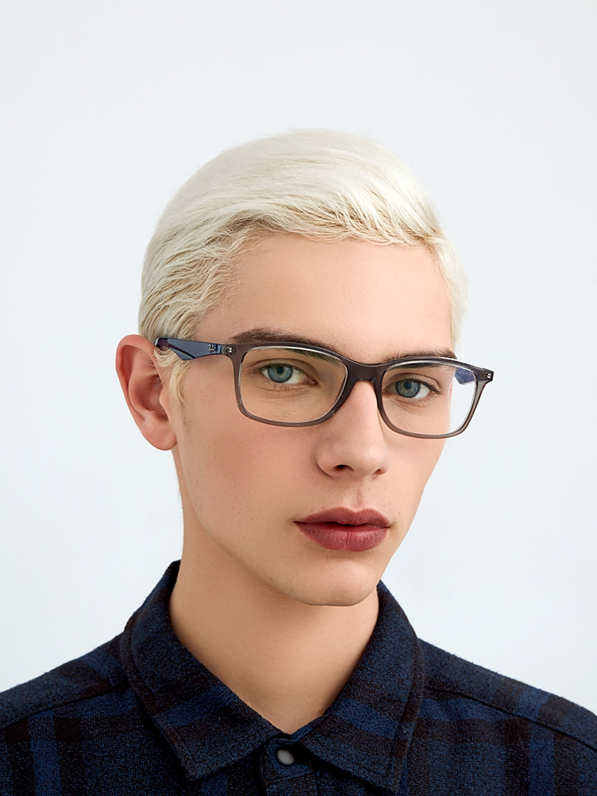 Ray-Ban RB7047 Eyeglasses - Square Nylon Frame