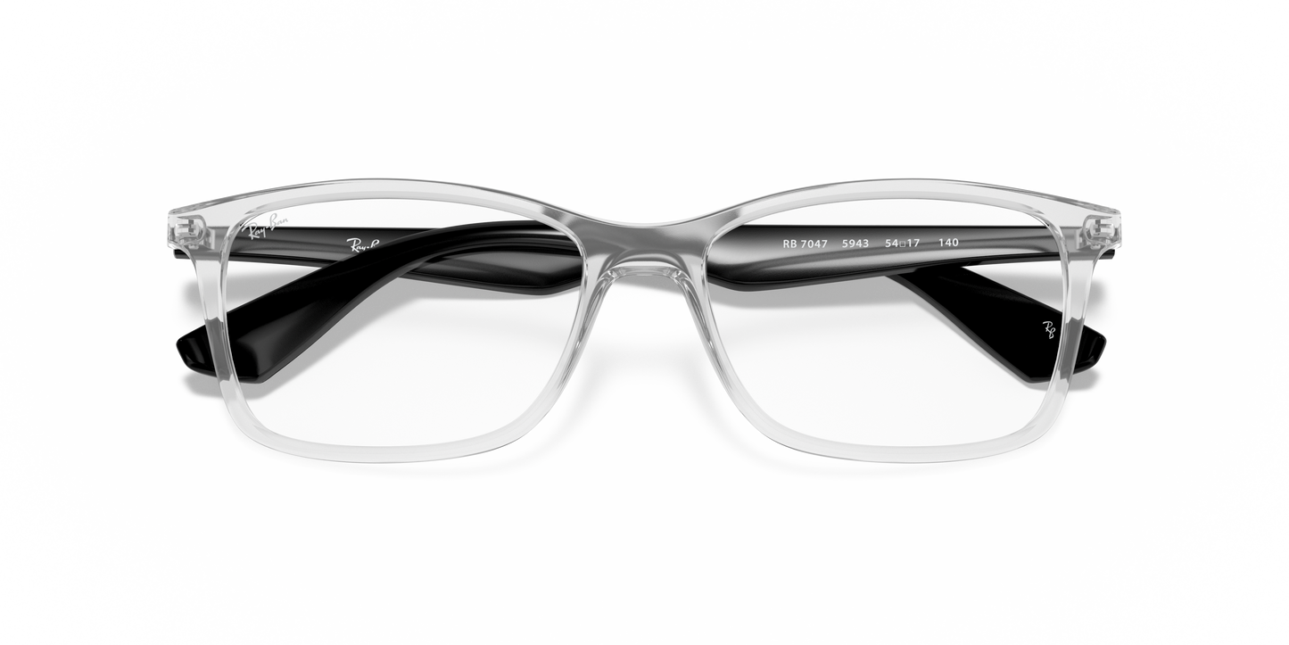 Ray-Ban RB7047 Eyeglasses - Square Injected Frame