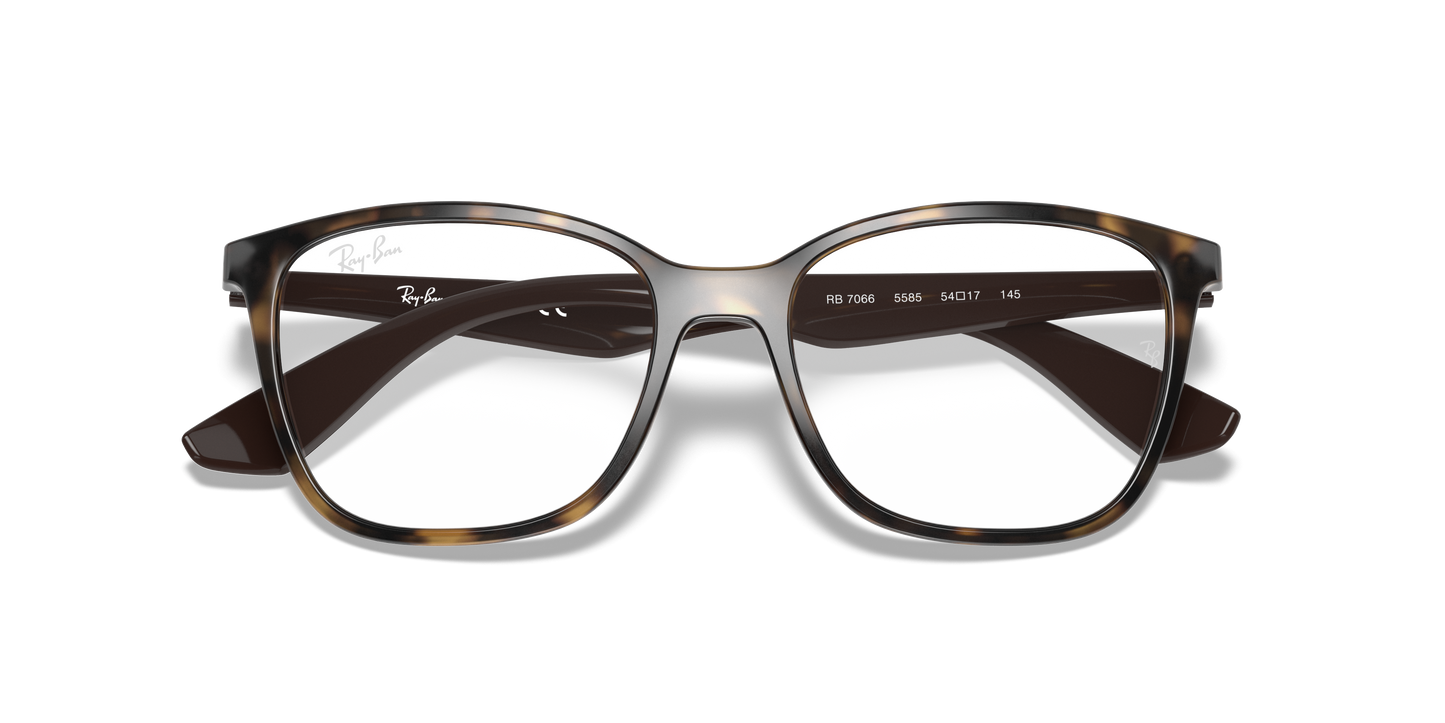 Ray-Ban RB7066 Eyeglasses - Square Nylon Frame