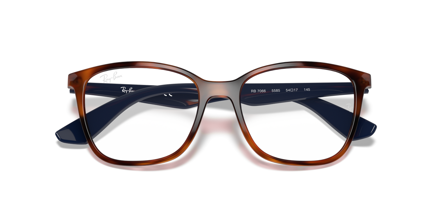 Ray-Ban RB7066 Eyeglasses - Square Nylon Frame