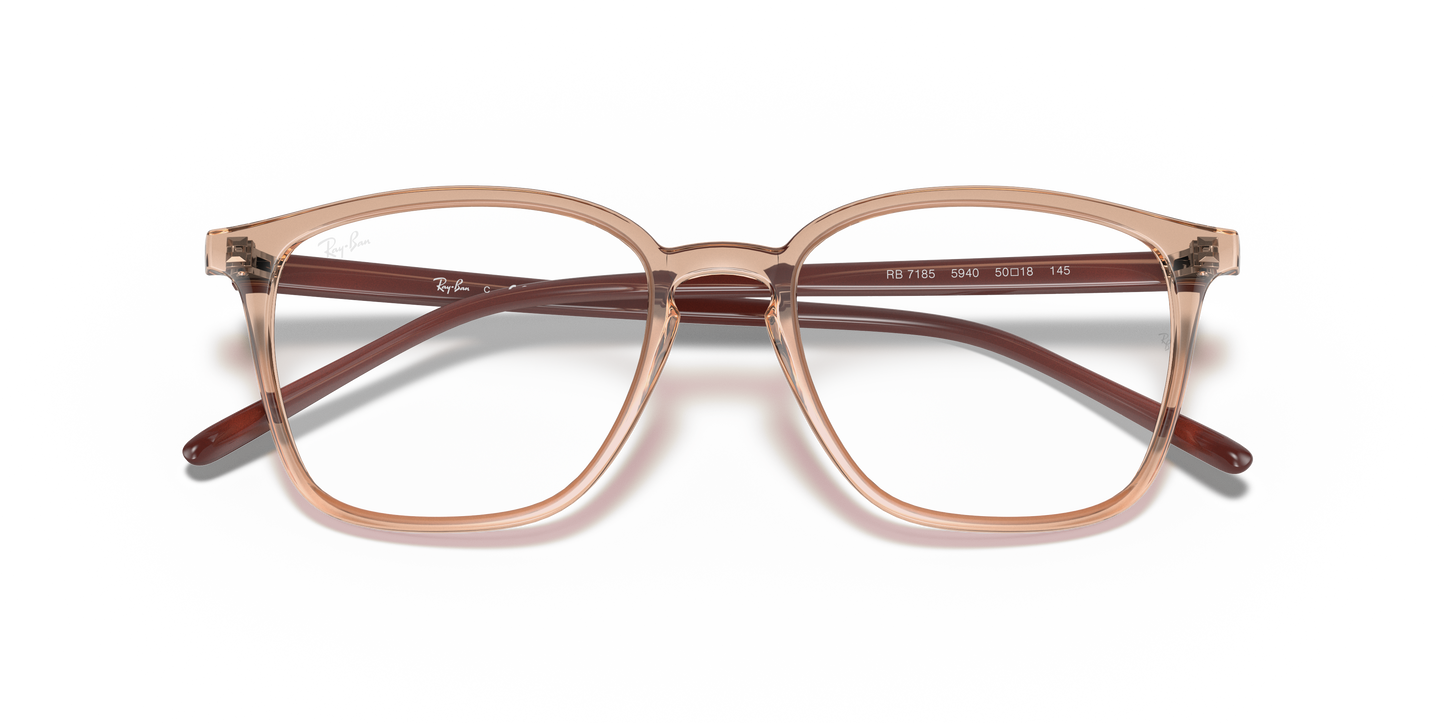 Ray-Ban RB7185 Eyeglasses - Square Injected Frame