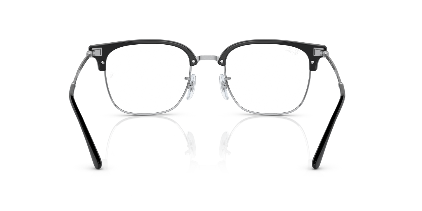 Ray-Ban RB7216 New Clubmaster Eyeglasses - Square Injected Frame