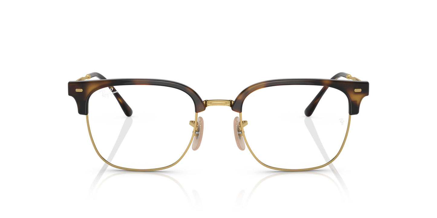 Ray-Ban RB7216 New Clubmaster Eyeglasses - Square Injected Frame