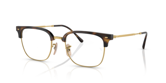 Ray-Ban RB7216 New Clubmaster Eyeglasses - Square Injected Frame