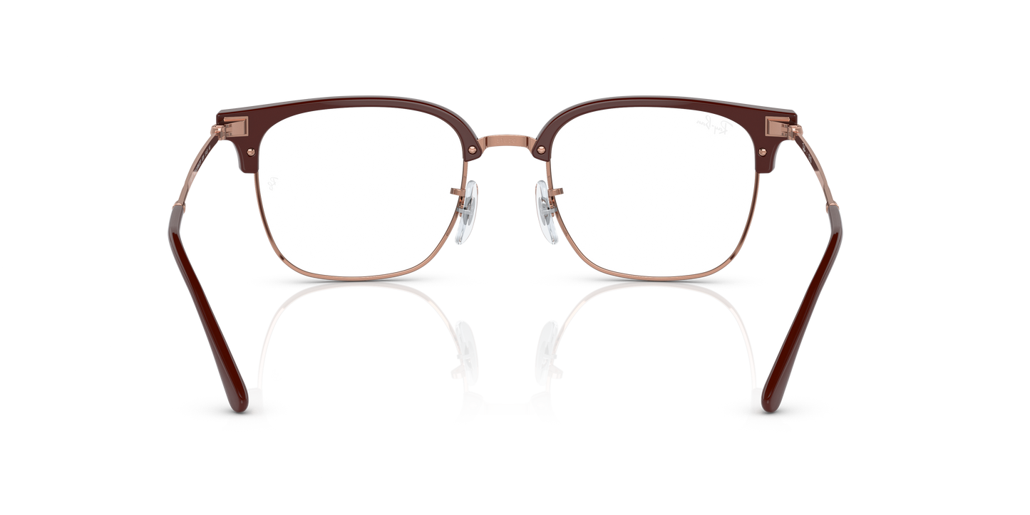 Ray-Ban RB7216 New Clubmaster Eyeglasses - Square Injected Frame