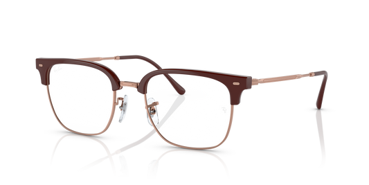 Ray-Ban RB7216 New Clubmaster Eyeglasses - Square Injected Frame