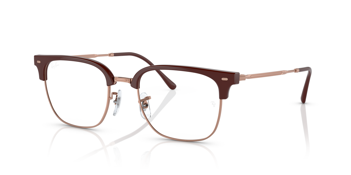 Ray-Ban RB7216 New Clubmaster Eyeglasses - Square Injected Frame