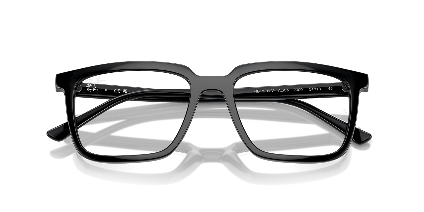 Ray-Ban RB7239 Alain Eyeglasses - Rectangle Injected Frame
