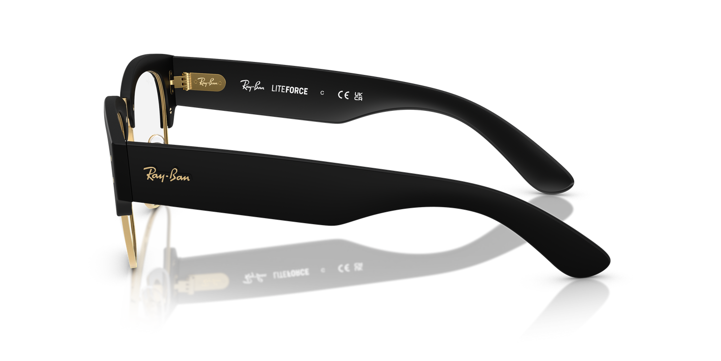 Ray-Ban RB7316V Mega Clubmaster Liteforce Eyeglasses - Square Injected Frame