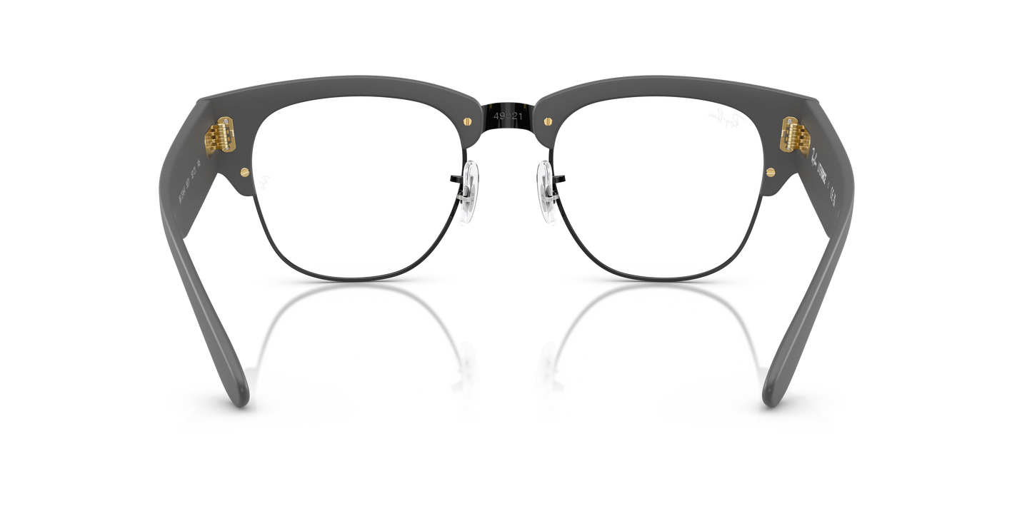 Ray-Ban RB7316V Mega Clubmaster Liteforce Eyeglasses - Square Injected Frame