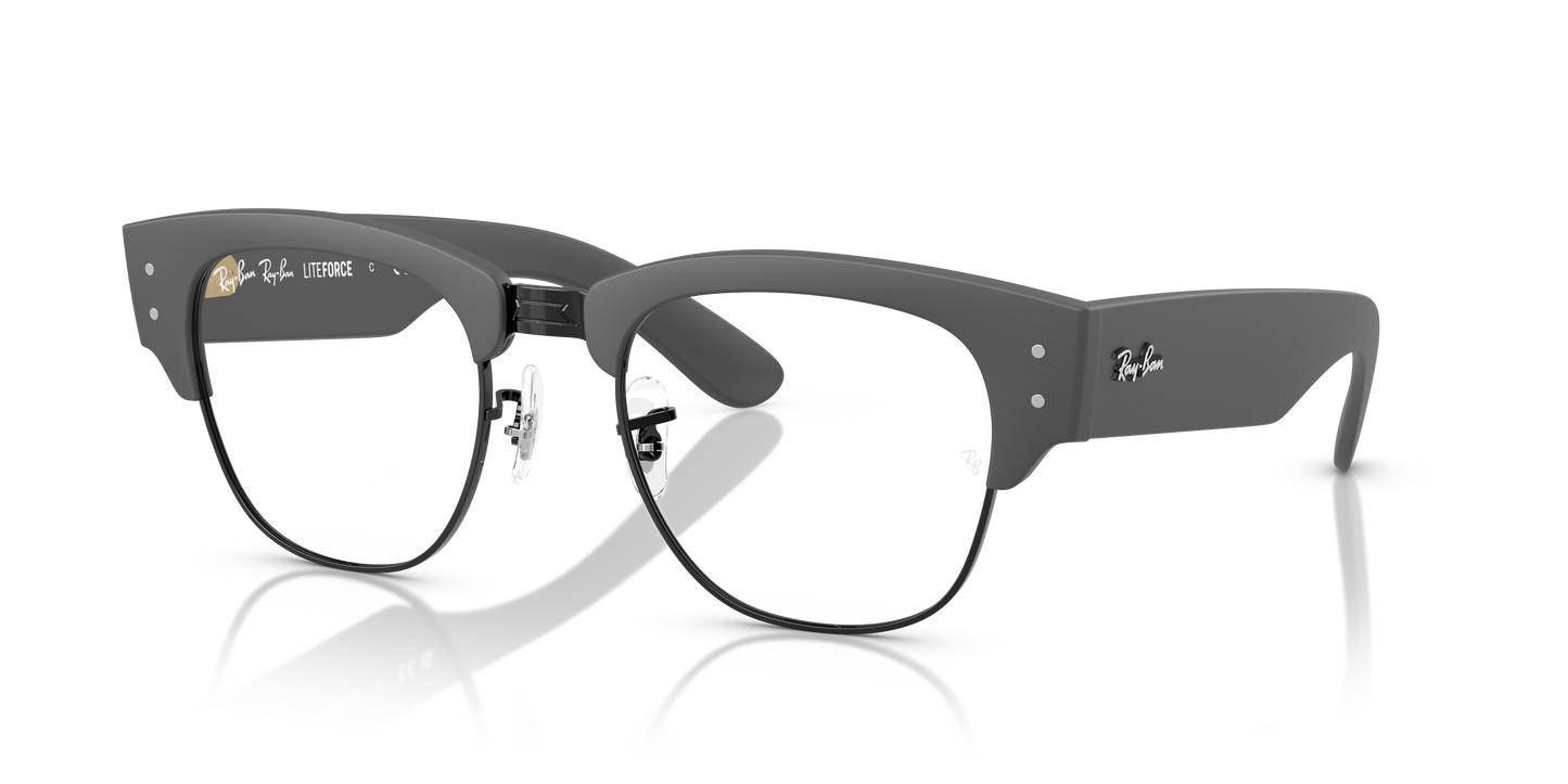Ray-Ban RB7316V Mega Clubmaster Liteforce Eyeglasses - Square Injected Frame