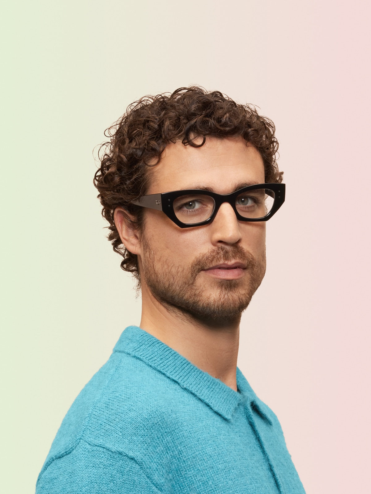 Ray-Ban RB7330 Zena Bio-based Eyeglasses - Geometric Injected Frame
