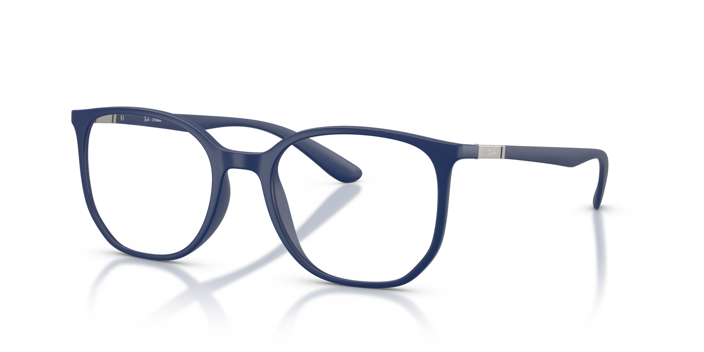 Ray-Ban RB7397 Elliot Liteforce Eyeglasses - Geometric Injected Frame