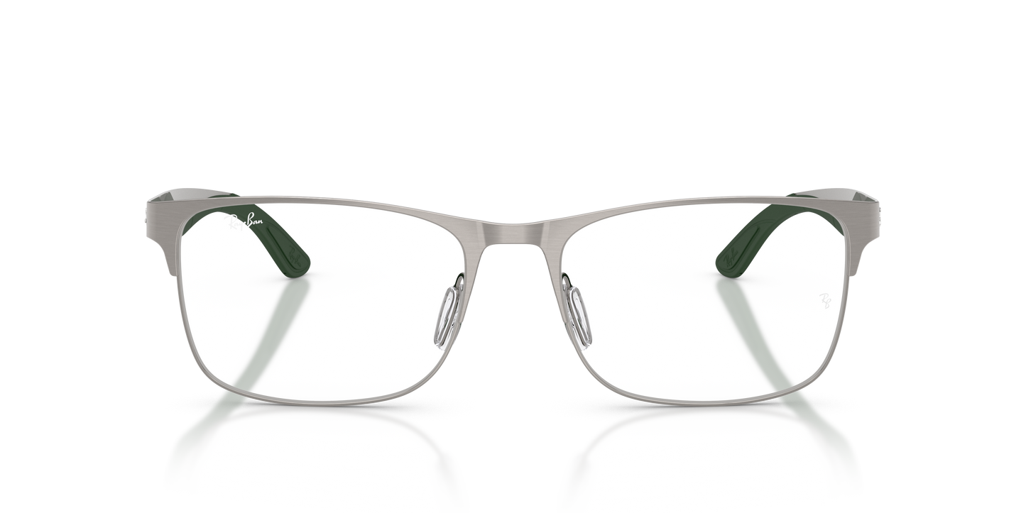 Ray-Ban RB7550 Eyeglasses - Rectangle Metal Frame