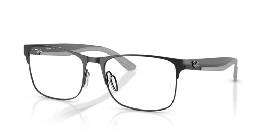 Ray-Ban RB7550 Eyeglasses - Rectangle Metal Frame