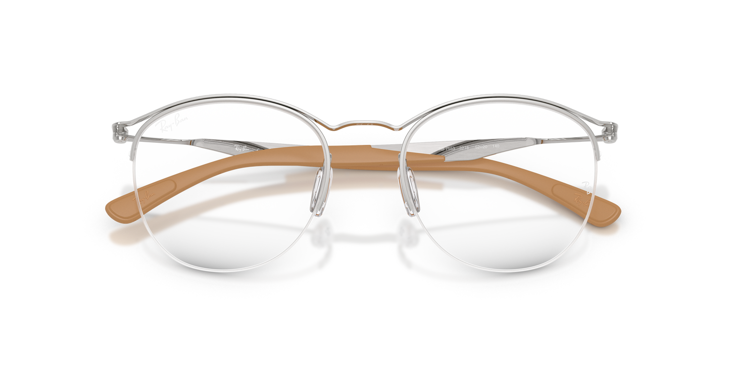 Ray-Ban RB7553 Eyeglasses - Round Metal Frame
