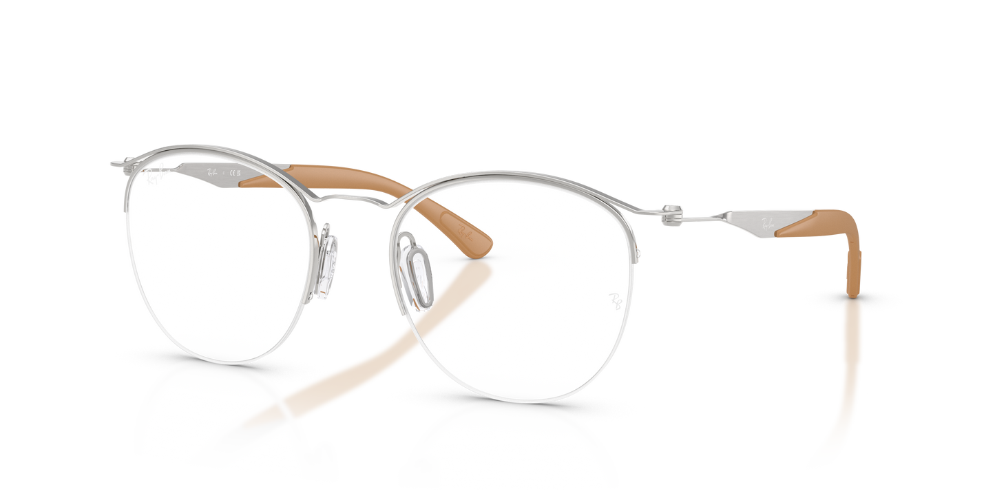 Ray-Ban RB7553 Eyeglasses - Round Metal Frame