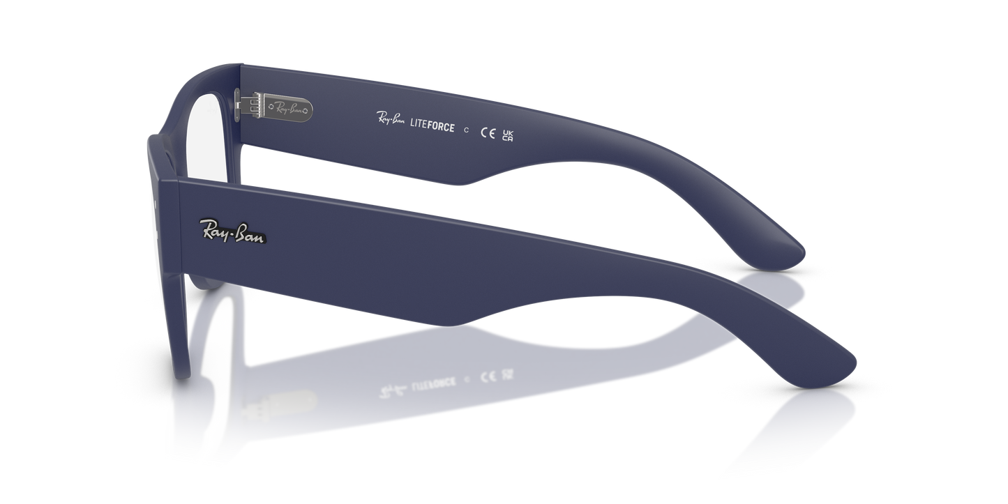 Ray-Ban RB7840V Mega Wayfarer Liteforce Eyeglasses - Square Injected Frame