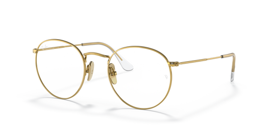 Ray-Ban RB8247V Round Titanium Eyeglasses - Square Titanium Frame