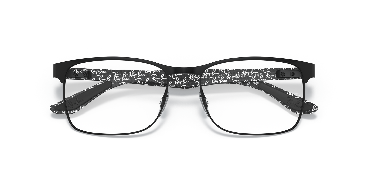 Ray-Ban RB8416 Eyeglasses - Square Carbon Fiber Frame