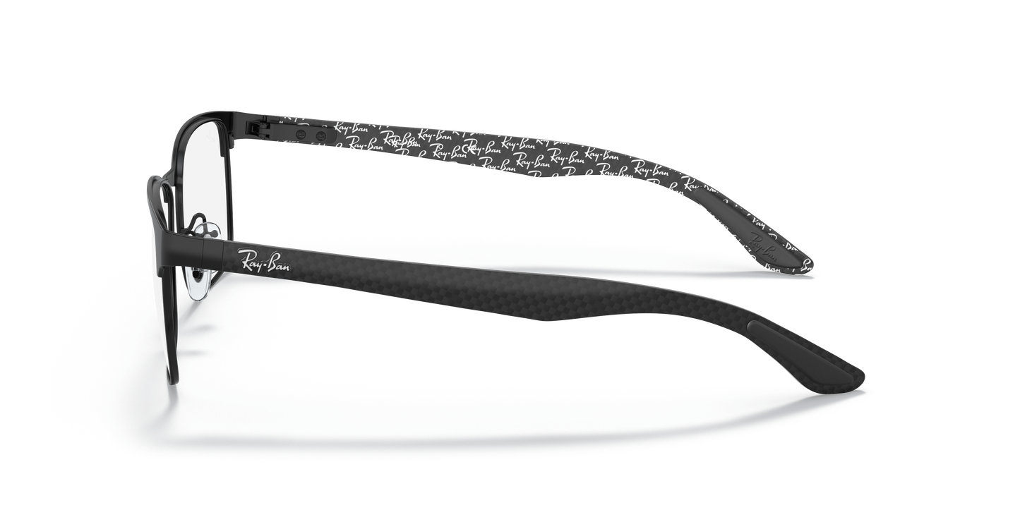 Ray-Ban RB8416 Eyeglasses - Square Carbon Fiber Frame