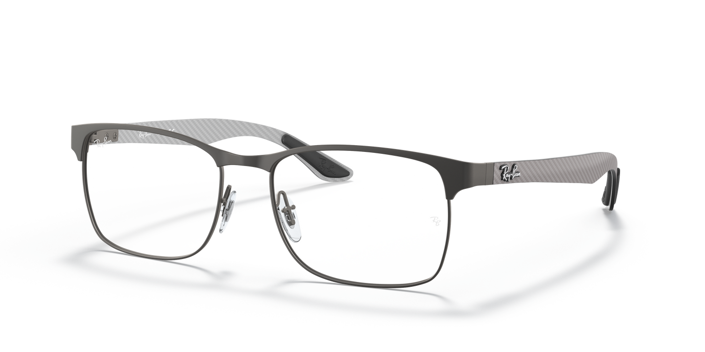 Ray-Ban RB8416 Eyeglasses - Square Carbon Fiber Frame
