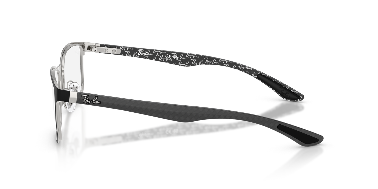 Ray-Ban RB8424 Eyeglasses - Rectangle Metal Frame