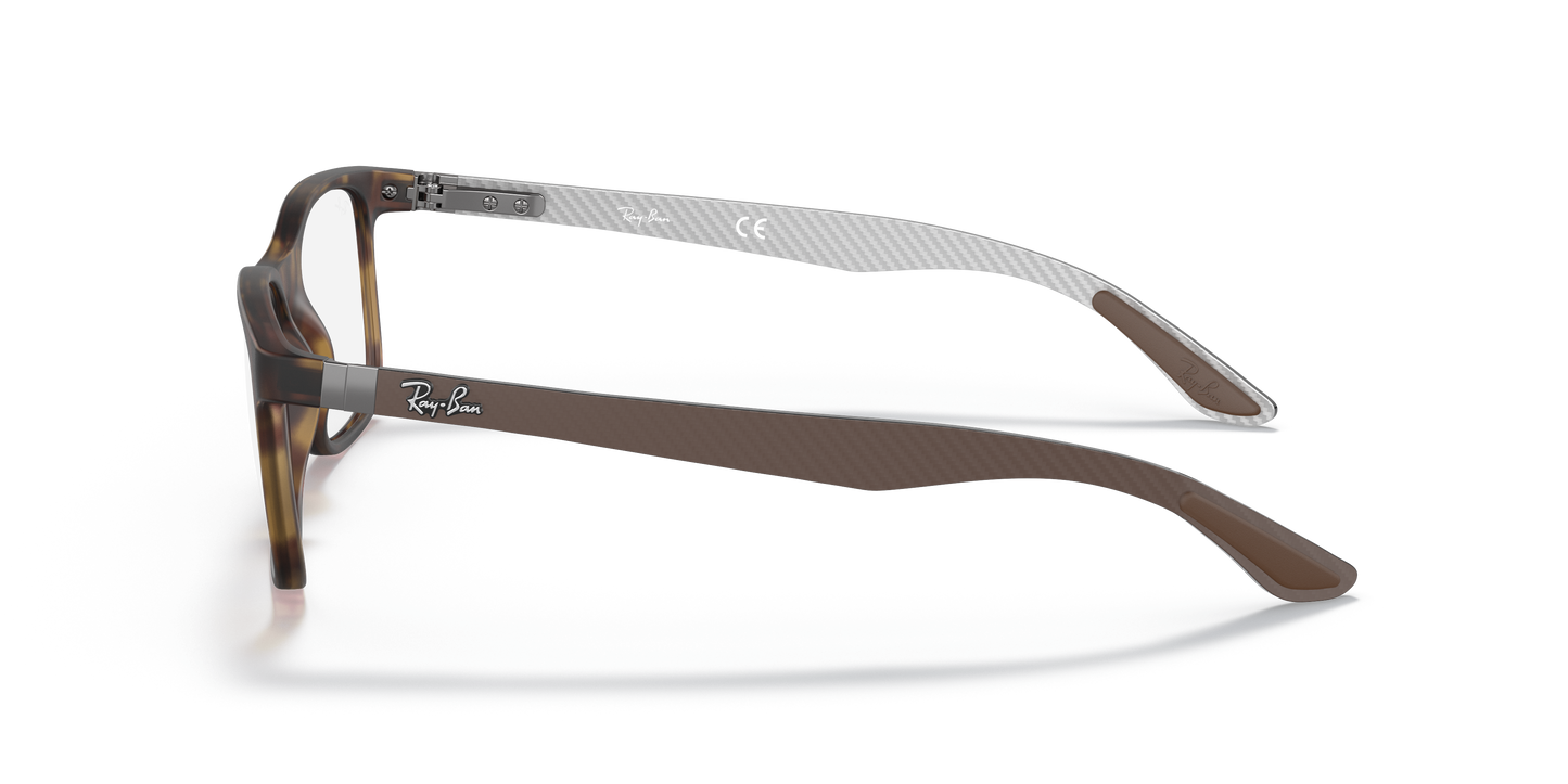 Ray-Ban RB8903 Eyeglasses - Square Carbon Fiber Frame