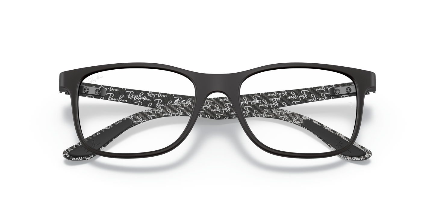 Ray-Ban RB8903 Eyeglasses - Square Carbon Fiber Frame