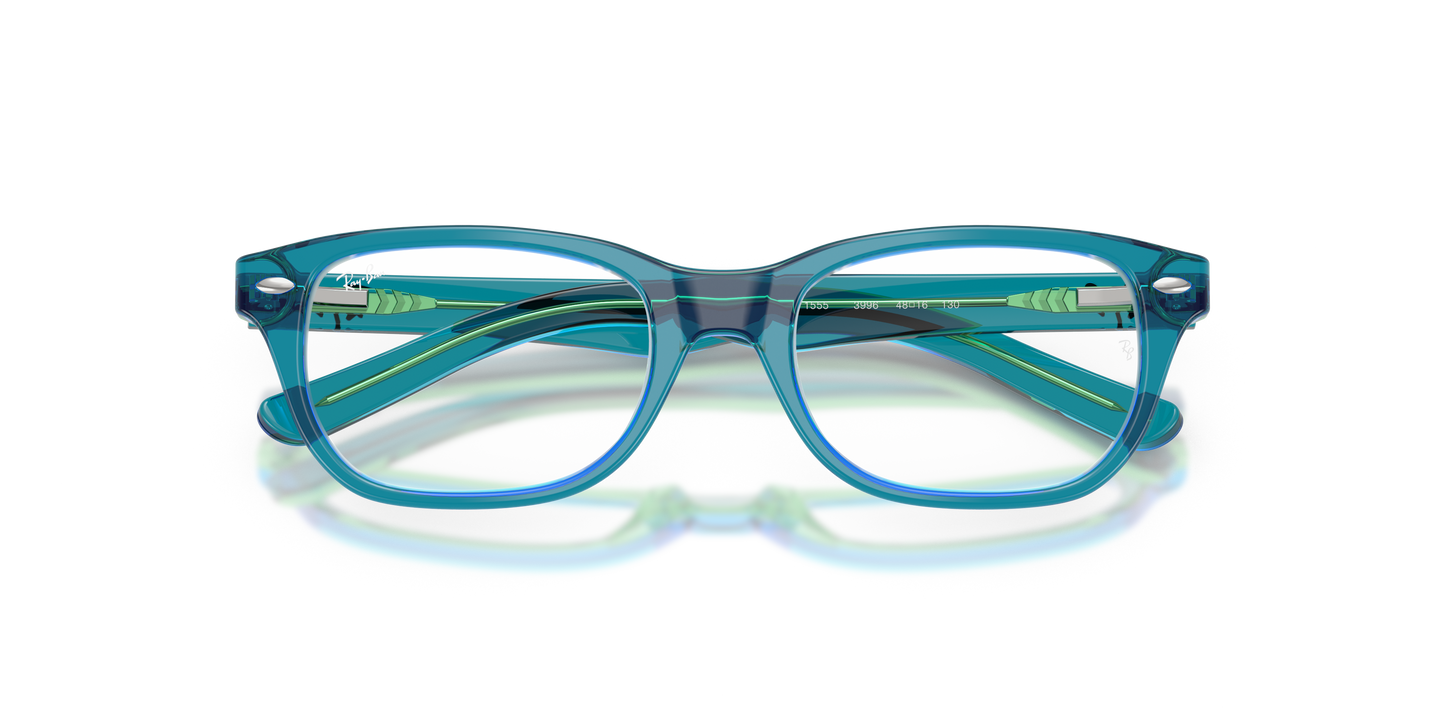 Ray-Ban RB1555 Kids Eyeglasses - Square Acetate Frame