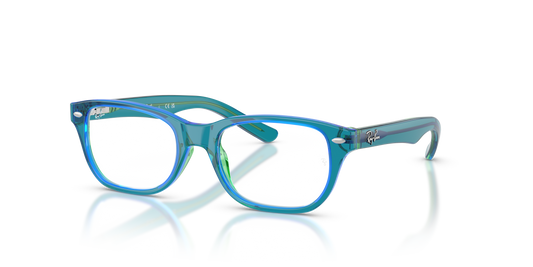 Ray-Ban RB1555 Kids Eyeglasses - Square Acetate Frame