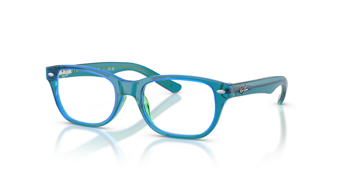 Ray-Ban RB1555 Kids Eyeglasses - Square Acetate Frame