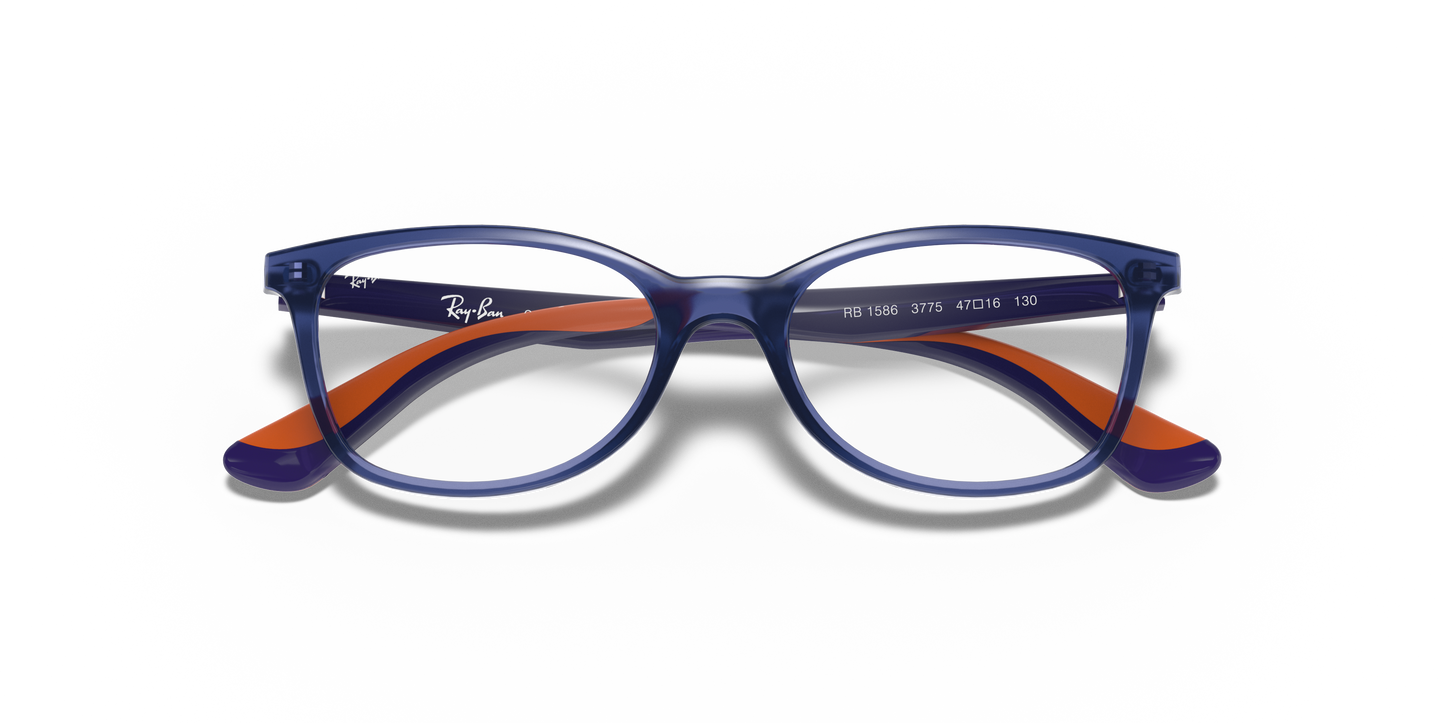 Ray-Ban RB1586 Kids Eyeglasses - Square Injected Frame