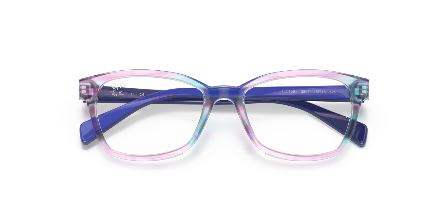 Ray-Ban RB1591 Kids Eyeglasses - Square Acetate Frame