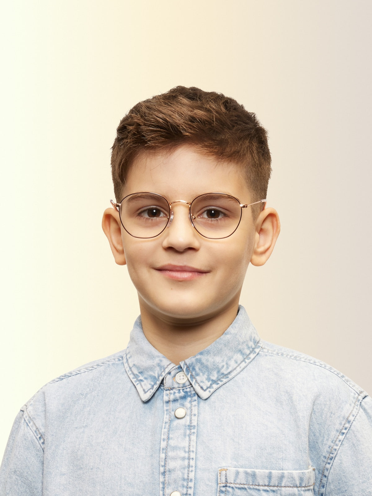 Ray-Ban RB9572V Rob Kids Eyeglasses - Geometric Metal Frame
